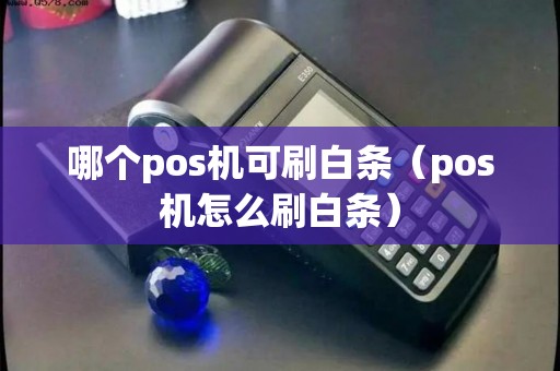 哪个pos机可刷白条(pos机怎么刷白条) 哪个pos机可刷白条(pos机怎么刷白条)