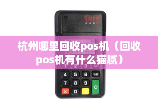 杭州哪里回收pos机(回收pos机有什么猫腻) 杭州哪里回收pos机(回收pos机有什么猫腻)