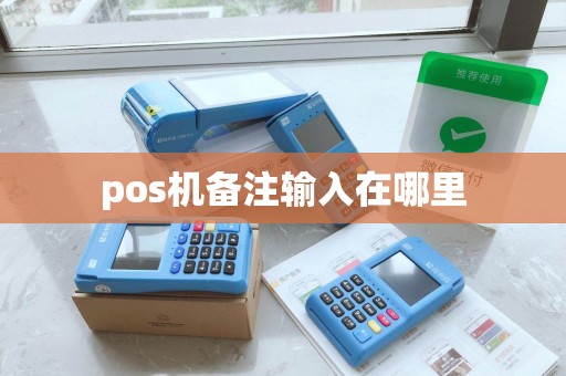 pos机备注输入在哪里