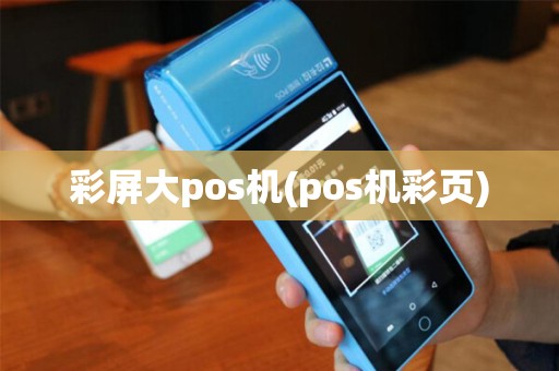 彩屏大pos机(pos机彩页)